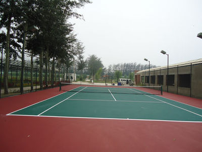 弹性丙烯酸网球场地-网球场建设费用